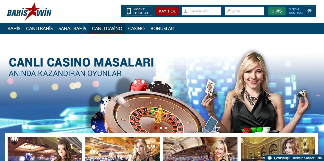 Bahiswin canlı casino