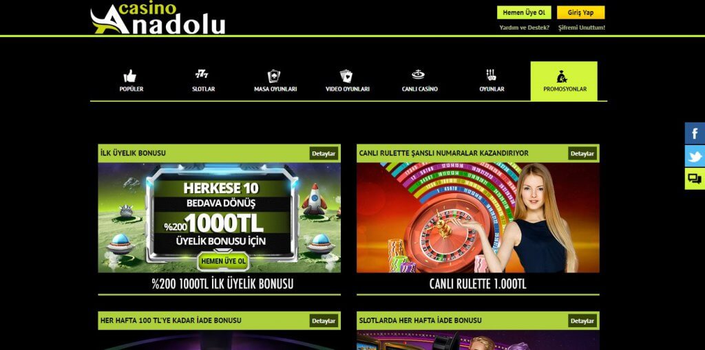 Anadolucasino bonus